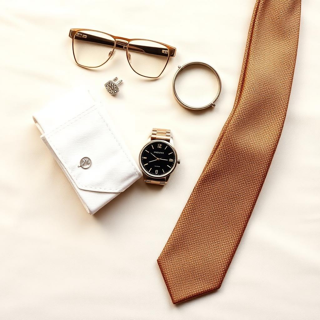 Modern Groom Accessories